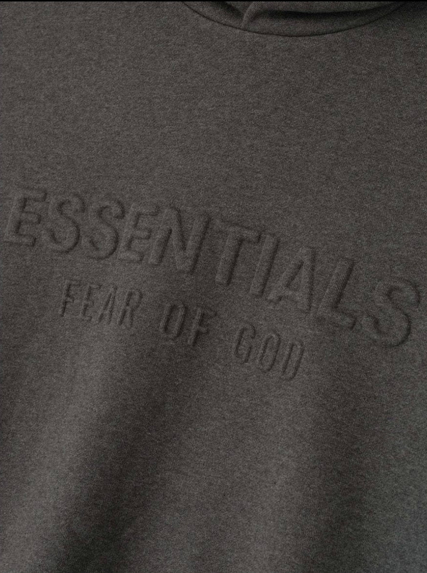 Fear of God Essentials Classic Hoodie Dark Heather