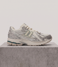 New Balance 1906R Metallic Silver, side profile studio photograph